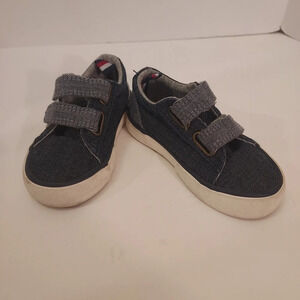 Tommy Hilfiger Baby Boy Navy Blue Slip On Sneakers in Size 5